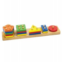 Игра для сортировки деревянных блоков Viga цена и информация | Развивающие игрушки и игры | kaup24.ee
