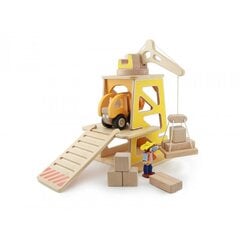 Деревянный макет строительной площадки "Masterkidz" цена и информация | Развивающий мелкую моторику - кинетический песок KeyCraft NV215 (80 г) детям от 3+ лет, бежевый | kaup24.ee