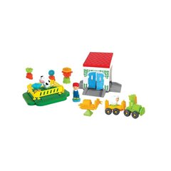 Constructor - Siilid Mochtoys Ferma, 100 tükki + 3 figuuri цена и информация | Конструкторы и кубики | kaup24.ee