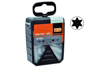 Otsakud TORX T40 25mm 30tk цена и информация | Механические инструменты | kaup24.ee