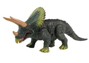 Lean Toys Triceratops kaugjuhitav dinosaurusfiguur цена и информация | Игрушки для мальчиков | kaup24.ee
