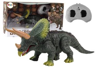 Lean Toys Triceratops kaugjuhitav dinosaurusfiguur hind ja info | Poiste mänguasjad | kaup24.ee