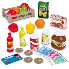 Kauplus koos kassaga koos korvi ja toodetega Ecoiffier, mitmevärviline hind ja info | Tüdrukute mänguasjad | kaup24.ee