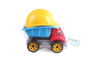 Kallur ja plastikust kallurikiiver väikesele ehitusmeistrile hind ja info | Poiste mänguasjad | kaup24.ee