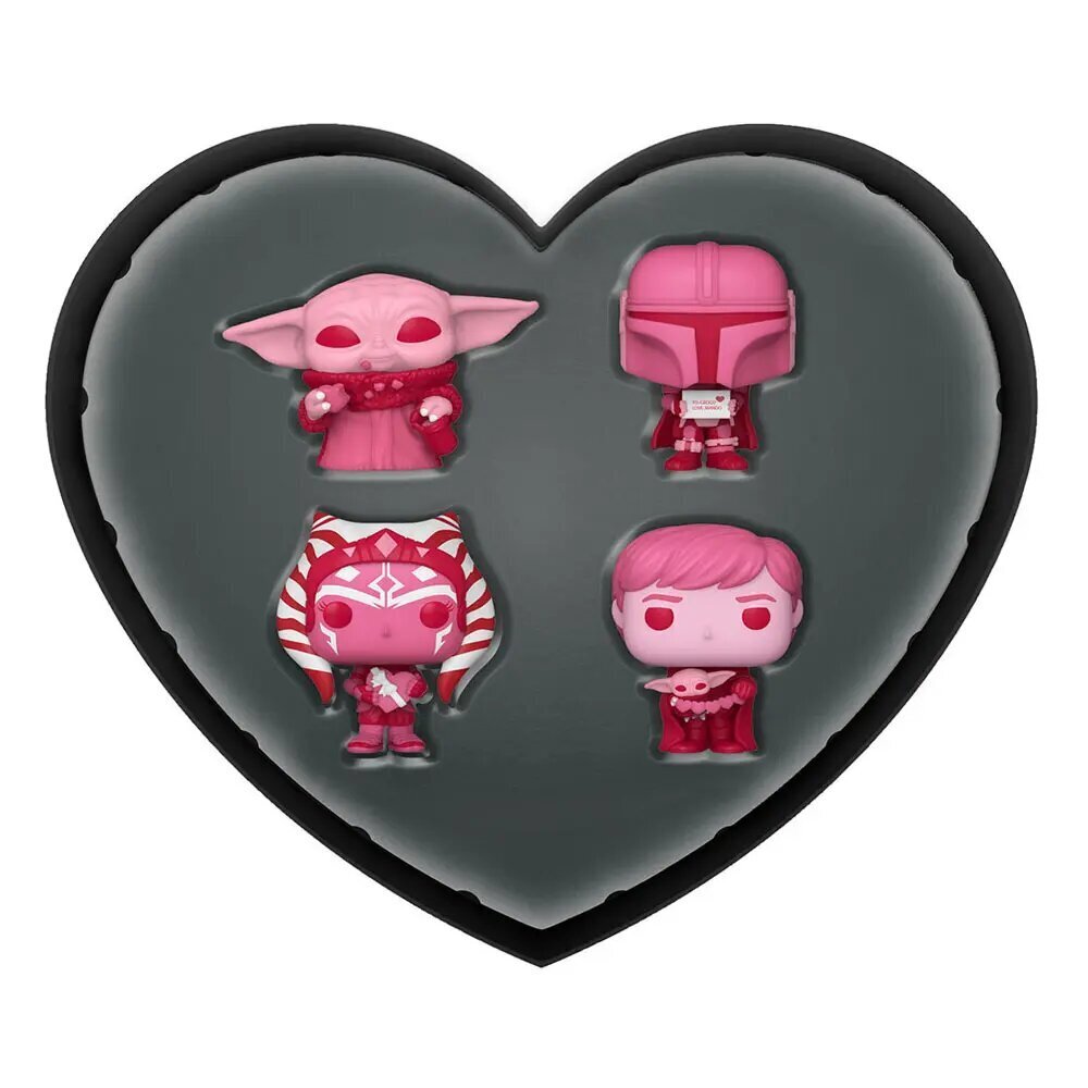 Kujude komplekt Funko POP! Star Wars Valentines Pocket 4-pack hind ja info | Fännitooted mänguritele | kaup24.ee