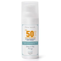 Alma Secret Солнцезащитный крем SPF50, 50 мл цена и информация | Кремы от загара | kaup24.ee