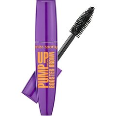 Ripsmetušš Miss Sporty Pump Up Booster Mascara 002 Brown, 12ml hind ja info | Ripsmetušid, lauvärvid, silmapliiatsid, seerumid | kaup24.ee