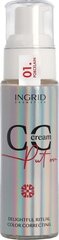 CC näokreem Ingrid CC Put nr 01 Porcelain, 30ml цена и информация | Пудры, базы под макияж | kaup24.ee