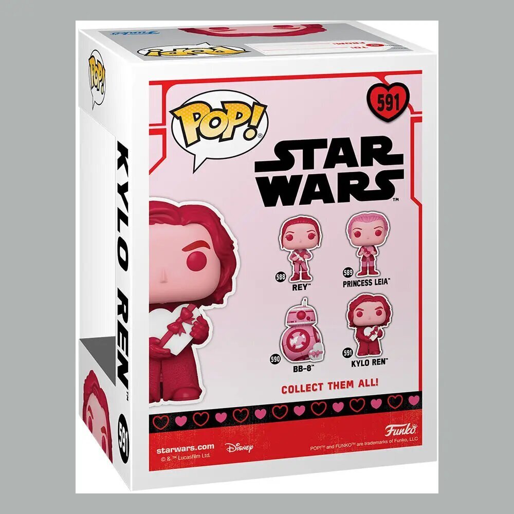 Kuju Funko POP! Star Wars Valentines Day Kylo Ren hind ja info | Fännitooted mänguritele | kaup24.ee