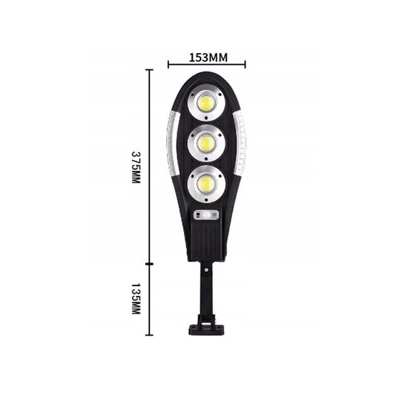 Led tänavaka suurema päevatuva liigutusanduriga 180W + pult цена и информация | Aia- ja õuevalgustid | kaup24.ee