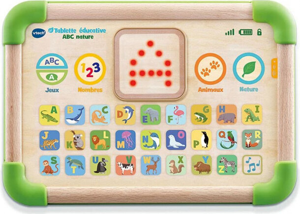 Interaktiivne tahvel lastele Vtech Educational ABC Nature цена и информация | Arendavad mänguasjad | kaup24.ee