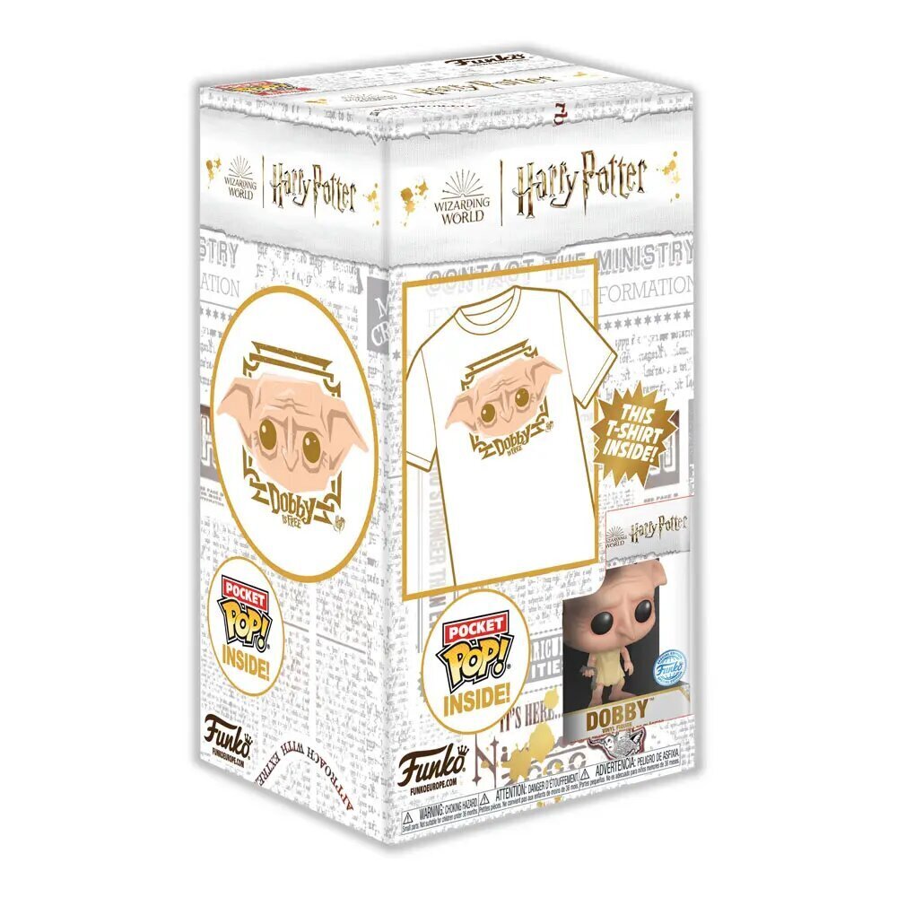 Poiste T-särk Harry Potter Pop! Kids Tee Box, valge hind ja info | Poiste särgid | kaup24.ee
