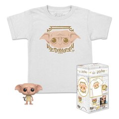 Гарри Поттер Pocket POP! Коробка для футболок и детских игрушек Dobby (KD) Размер Kids S 168257 цена и информация | Рубашки для мальчиков | kaup24.ee