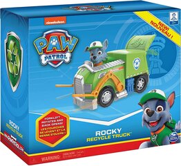 Prügiauto koos figuuriga Rocky Paw Patrol hind ja info | Poiste mänguasjad | kaup24.ee