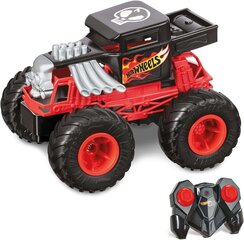 Kaugjuhitav sõiduk Bone Shaker Hot Wheels Monster Trucks цена и информация | Развивающий мелкую моторику - кинетический песок KeyCraft NV215 (80 г) детям от 3+ лет, бежевый | kaup24.ee