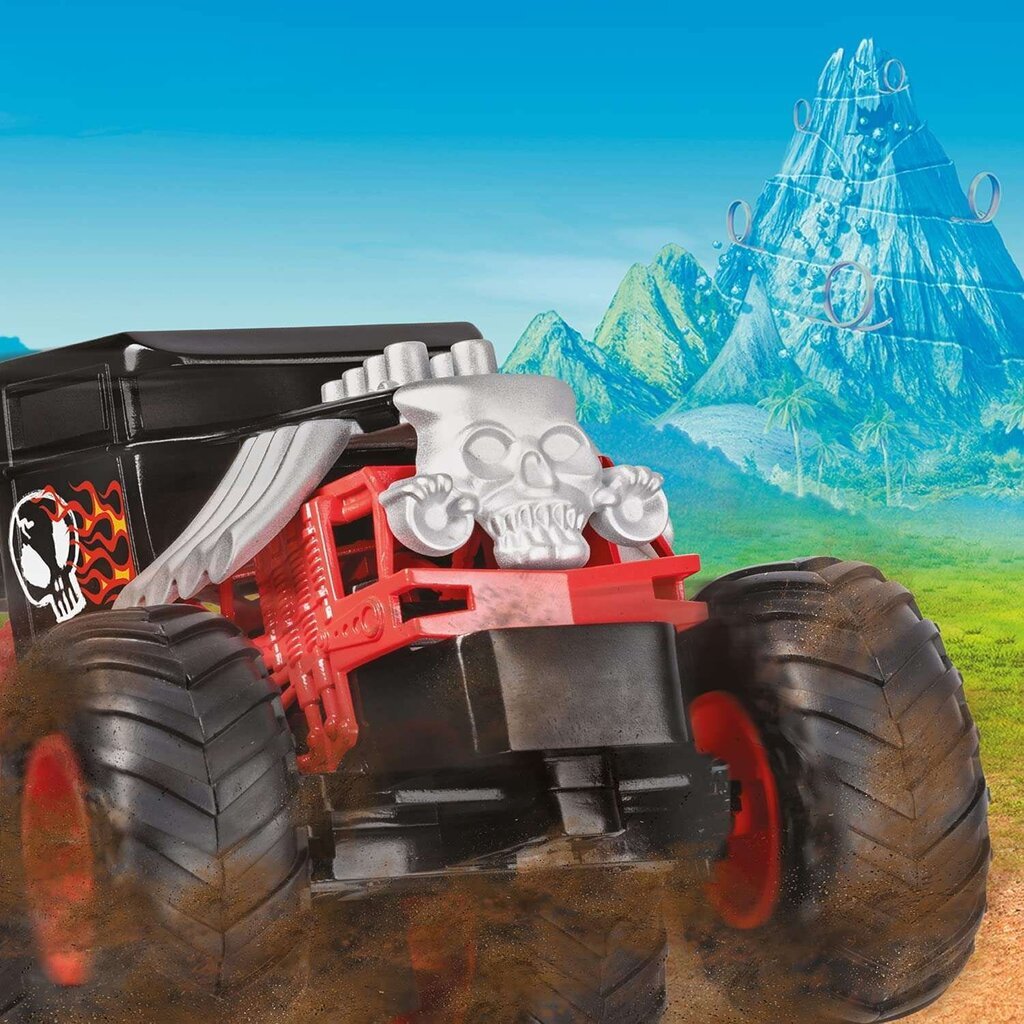 Kaugjuhitav sõiduk Bone Shaker Hot Wheels Monster Trucks hind ja info | Poiste mänguasjad | kaup24.ee