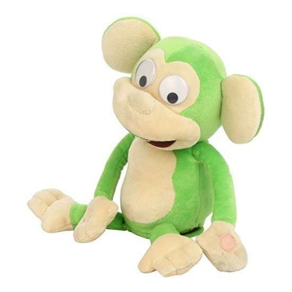 Maskott Giggling Fufris Funny Monkey, roheline цена и информация | Pehmed mänguasjad | kaup24.ee