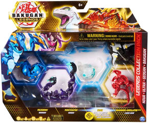 Komplekt 5-pack figuurid ja kaardid Bakugan Legends hind ja info | Poiste mänguasjad | kaup24.ee