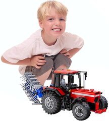 Klotsidest traktor Cada kaugjuhtimispultiga RC, 1675 tükki hind ja info | Klotsid ja konstruktorid | kaup24.ee