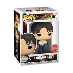 Атака на титанов POP! Анимационная виниловая фигурка Formal Levi 9 см цена и информация | Атрибутика для игроков | kaup24.ee