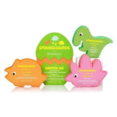 Спонж для тела с гелем для душа Spongelle Animal Kids Triceratops цена и информация | Масла, гели для душа | kaup24.ee