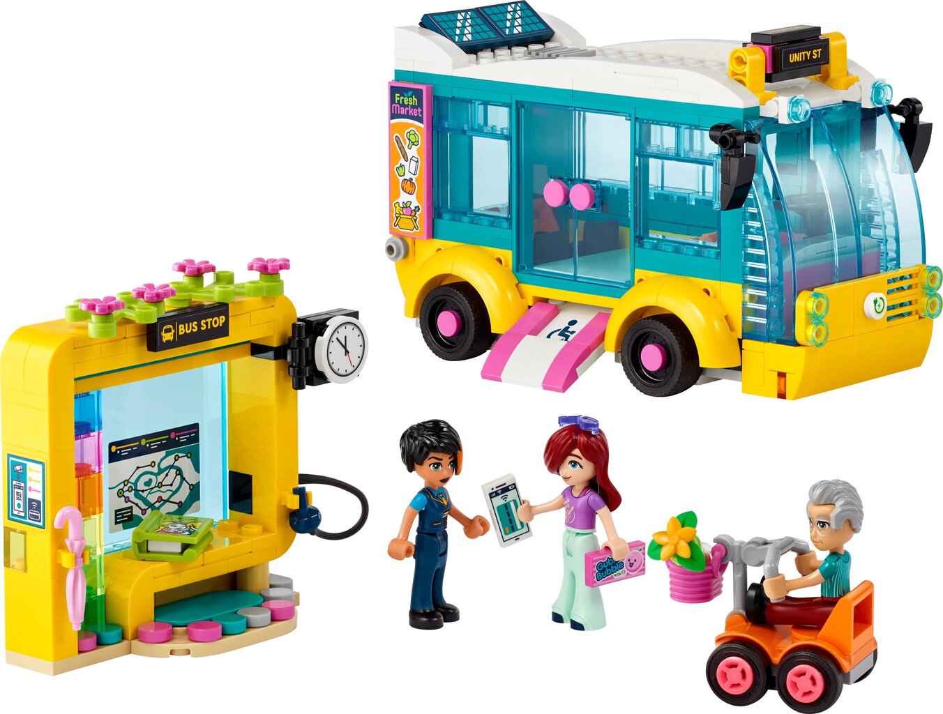 41759 LEGO® Friends Heartlake linnabuss hind ja info | Klotsid ja konstruktorid | kaup24.ee