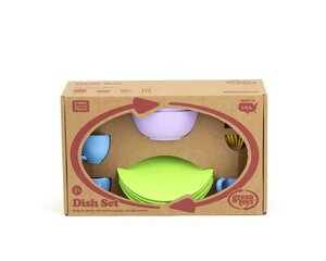 Mängunõude komplekt Green Toys, DSH01R цена и информация | Игрушки для девочек | kaup24.ee