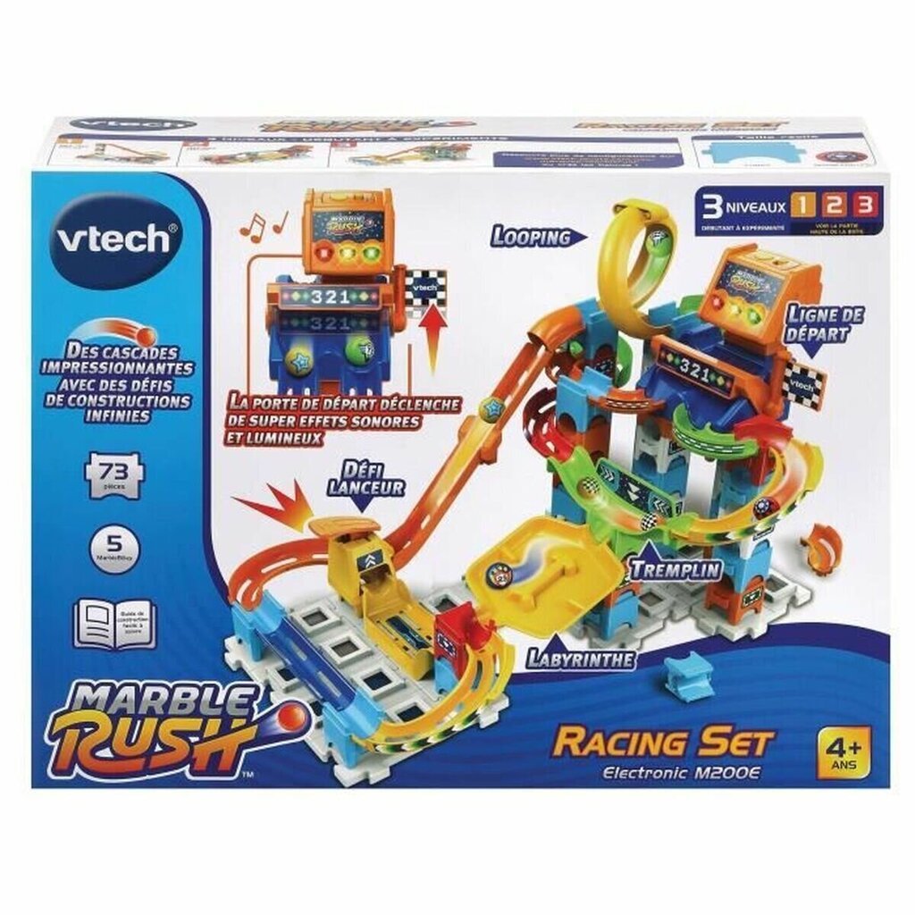 Kaldteedega võidusõidurada Vtech Marble Rush Marble Run Racing hind ja info | Poiste mänguasjad | kaup24.ee