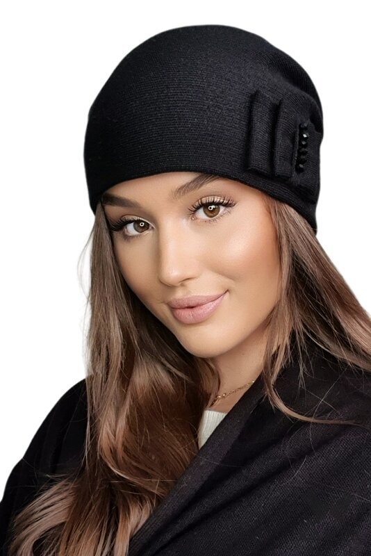Naiste müts Kamea Bazlt*02, must 5903246771640 hind ja info | Naiste mütsid ja peapaelad | kaup24.ee