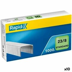 Скрепки Rapid 23/8 1000 цена и информация | Канцелярские товары | kaup24.ee