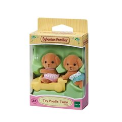 Kujukeste komplekt Sylvanian Families Poodle Kaksikud hind ja info | Tüdrukute mänguasjad | kaup24.ee