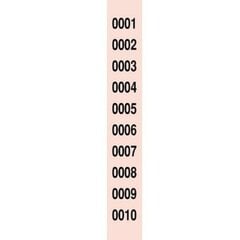 Numbrite sabloon 1-10000 hind ja info | Kirjatarbed | kaup24.ee