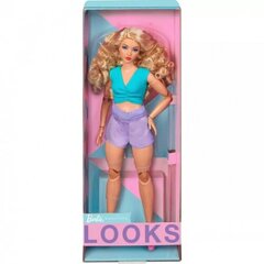 Barbie Signature Barbie Looks Doll Model #16 Blond, lilla seelik цена и информация | Игрушки для девочек | kaup24.ee