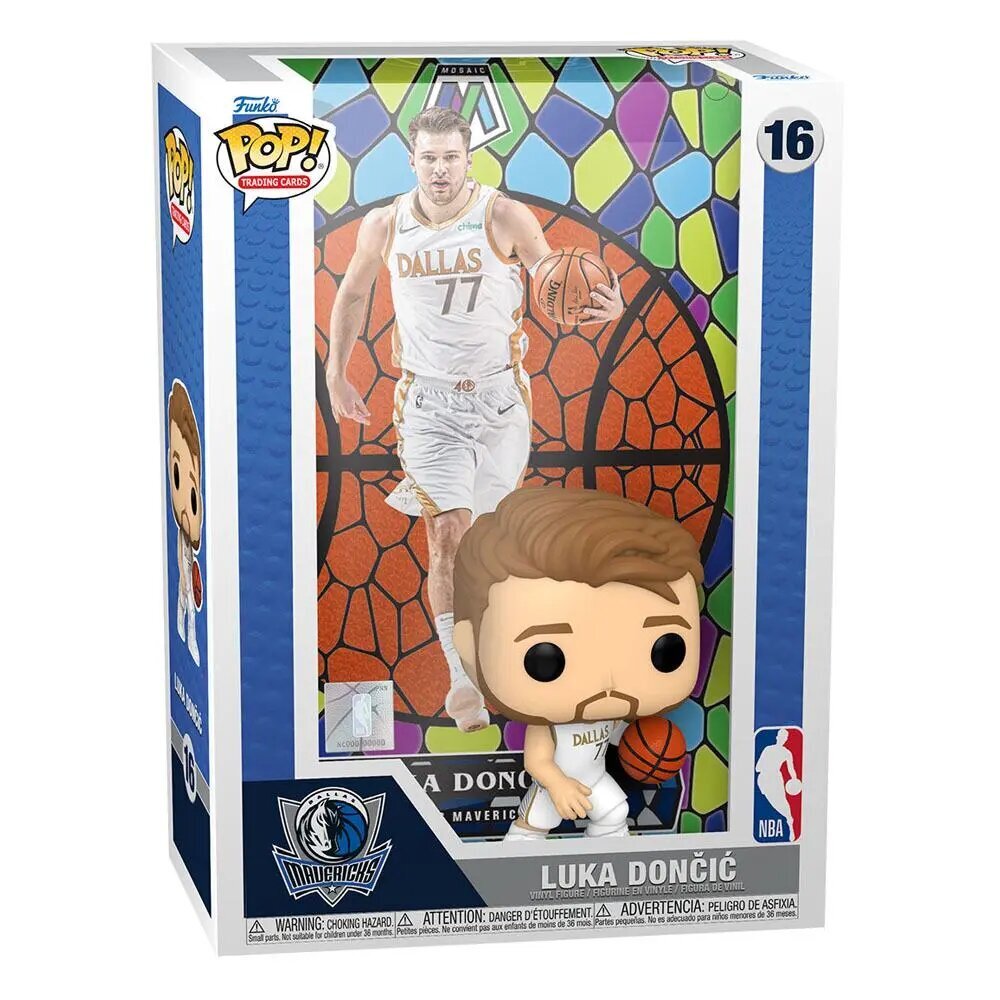 NBA POP! Kauplemiskaart vinüülfiguur Luka D (Mosaic) 9 cm hind ja info | Fännitooted mänguritele | kaup24.ee