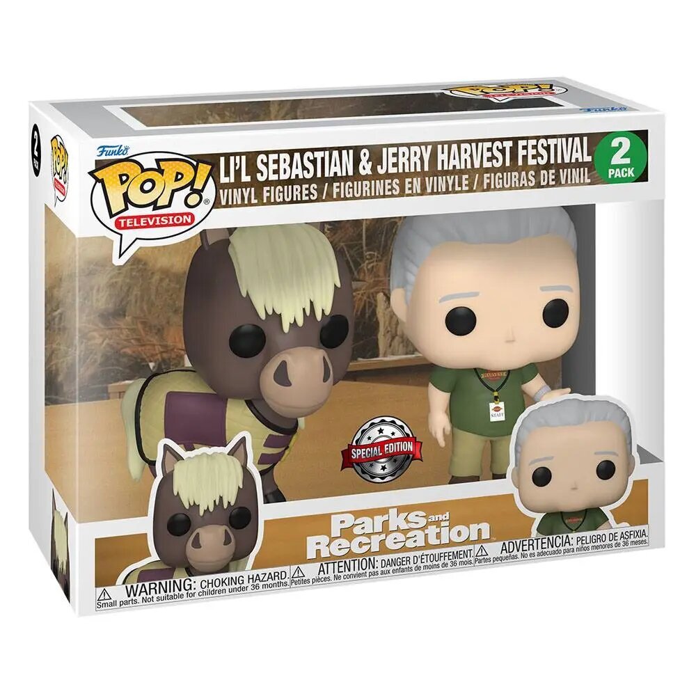 Pargid & vaba aeg POP! TV vinüülfiguurid 2 paki Jerry & Lil Sebastian 5 cm hind ja info | Fännitooted mänguritele | kaup24.ee