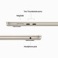 Macbook Air 15” Apple M2 8C CPU, 10C GPU/8GB/512GB SSD/Starlight/INT - MQKV3ZE/A цена и информация | Sülearvutid | kaup24.ee