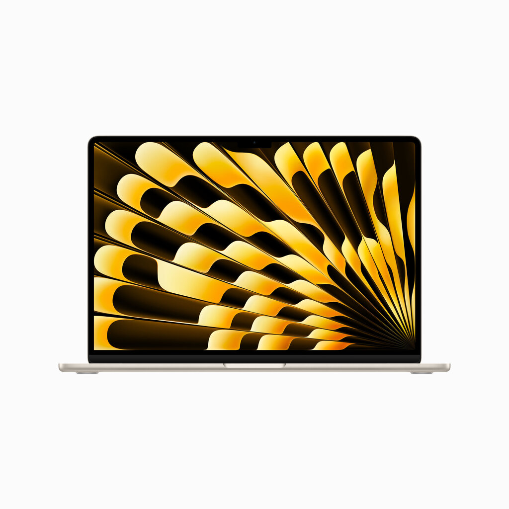 Macbook Air 15” Apple M2 8C CPU, 10C GPU/8GB/512GB SSD/Starlight/RUS hind ja info | Sülearvutid | kaup24.ee