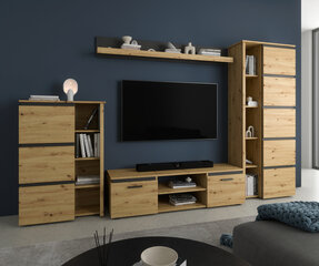 Секция ADRK Furniture Faren, коричневый/серый цвет цена и информация | Секции | kaup24.ee
