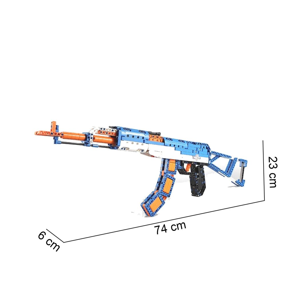 Klotsid Disainer Cada AK-47 kuulipilduja, liikuvad osad, 498 tükki hind ja info | Klotsid ja konstruktorid | kaup24.ee