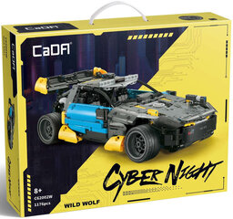 Konstruktor Cada Cyberpunk Night politseiauto Wild Wolf C62002W, 1176 tk hind ja info | Klotsid ja konstruktorid | kaup24.ee