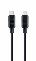 Kaabel Amberin 2x USB C, 60 W, 1.5 m hind ja info | Mobiiltelefonide kaablid | kaup24.ee