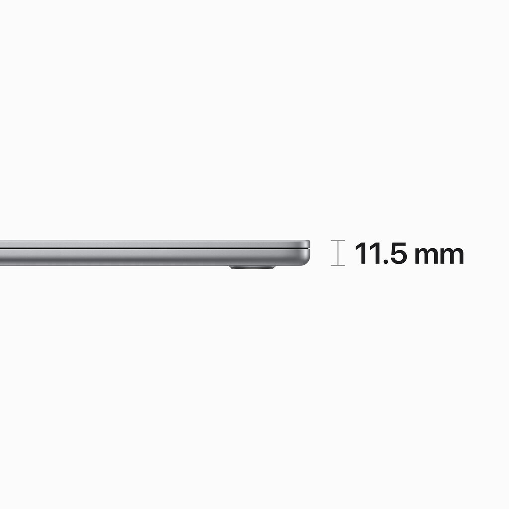 Macbook Air 15” Apple M2 8C CPU, 10C GPU/8GB/256GB SSD/Space Grey/RUS - MQKP3RU/A цена и информация | Sülearvutid | kaup24.ee