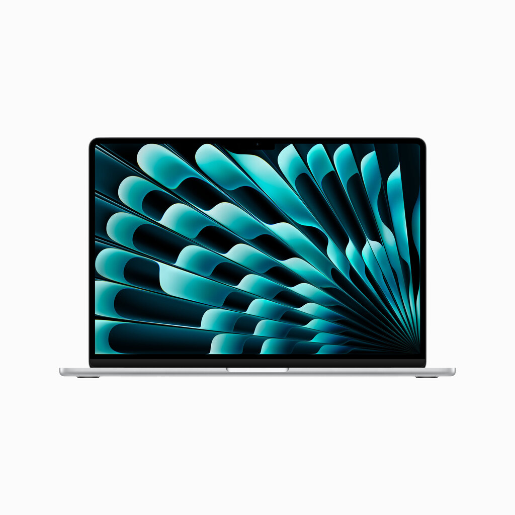 Macbook Air 15” Apple M2 8C CPU, 10C GPU/8GB/256GB SSD/Silver/INT - MQKR3ZE/A цена и информация | Sülearvutid | kaup24.ee