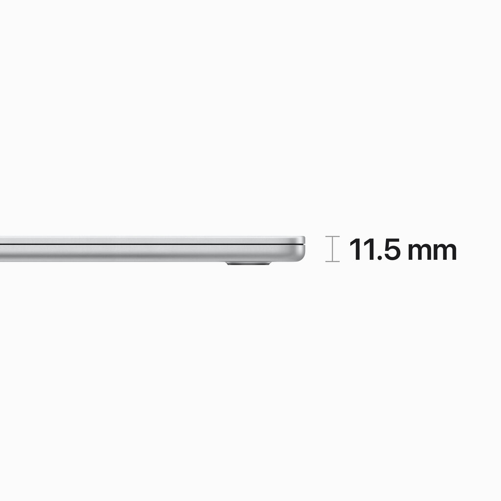 Macbook Air 15” Apple M2 8C CPU, 10C GPU/8GB/256GB SSD/Silver/INT - MQKR3ZE/A hind ja info | Sülearvutid | kaup24.ee