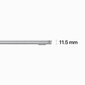 Macbook Air 15” Apple M2 8C CPU, 10C GPU/8GB/256GB SSD/Silver/SWE - MQKR3KS/A цена и информация | Sülearvutid | kaup24.ee