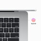 Macbook Air 15” Apple M2 8C CPU, 10C GPU/8GB/256GB SSD/Silver/SWE - MQKR3KS/A цена и информация | Sülearvutid | kaup24.ee