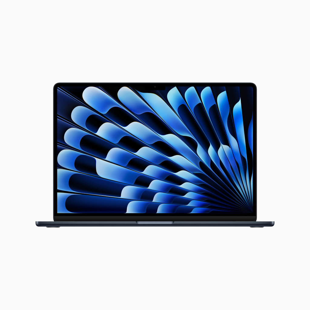 Macbook Air 15” Apple M2 8C CPU, 10C GPU/8GB/256GB SSD/Midnight/INT - MQKW3ZE/A hind ja info | Sülearvutid | kaup24.ee