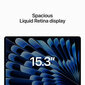 Macbook Air 15” Apple M2 8C CPU, 10C GPU/8GB/256GB SSD/Midnight/SWE - MQKW3KS/A цена и информация | Sülearvutid | kaup24.ee