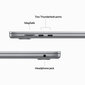 Macbook Air 15” Apple M2 8C CPU, 10C GPU/8GB/512GB SSD/Space Grey/INT - MQKQ3ZE/A цена и информация | Sülearvutid | kaup24.ee