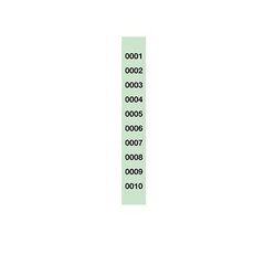 Raffle Number Strips Apli 1-1000 30 x 210 mm (10 tk) цена и информация | Канцелярские товары | kaup24.ee
